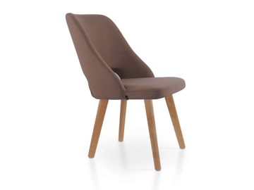 PARADISE OAK - Fabric chair by 5A Design - view 3